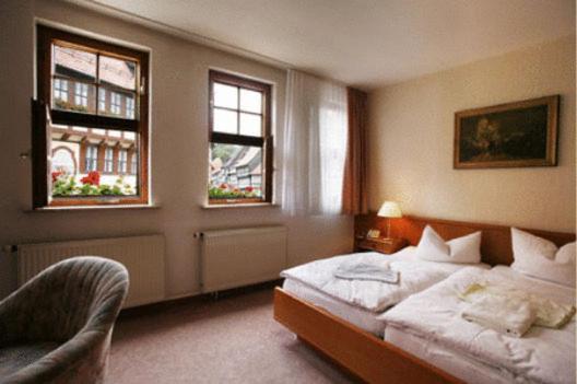 Hotel Zum Kanzler Stolberg i. Harz Exterior foto