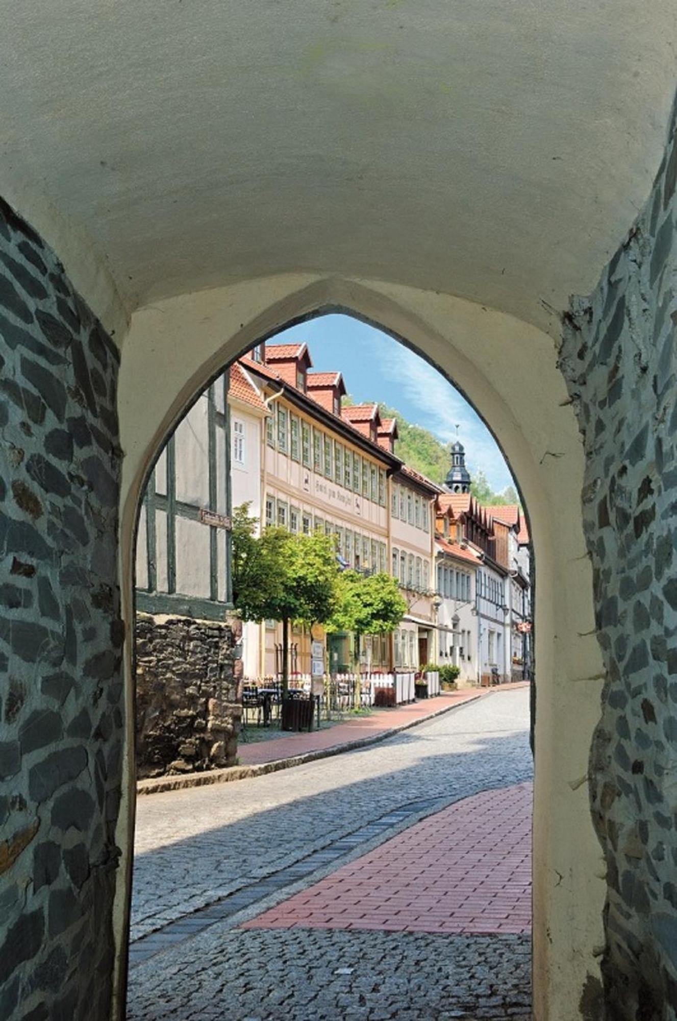 Hotel Zum Kanzler Stolberg i. Harz Exterior foto