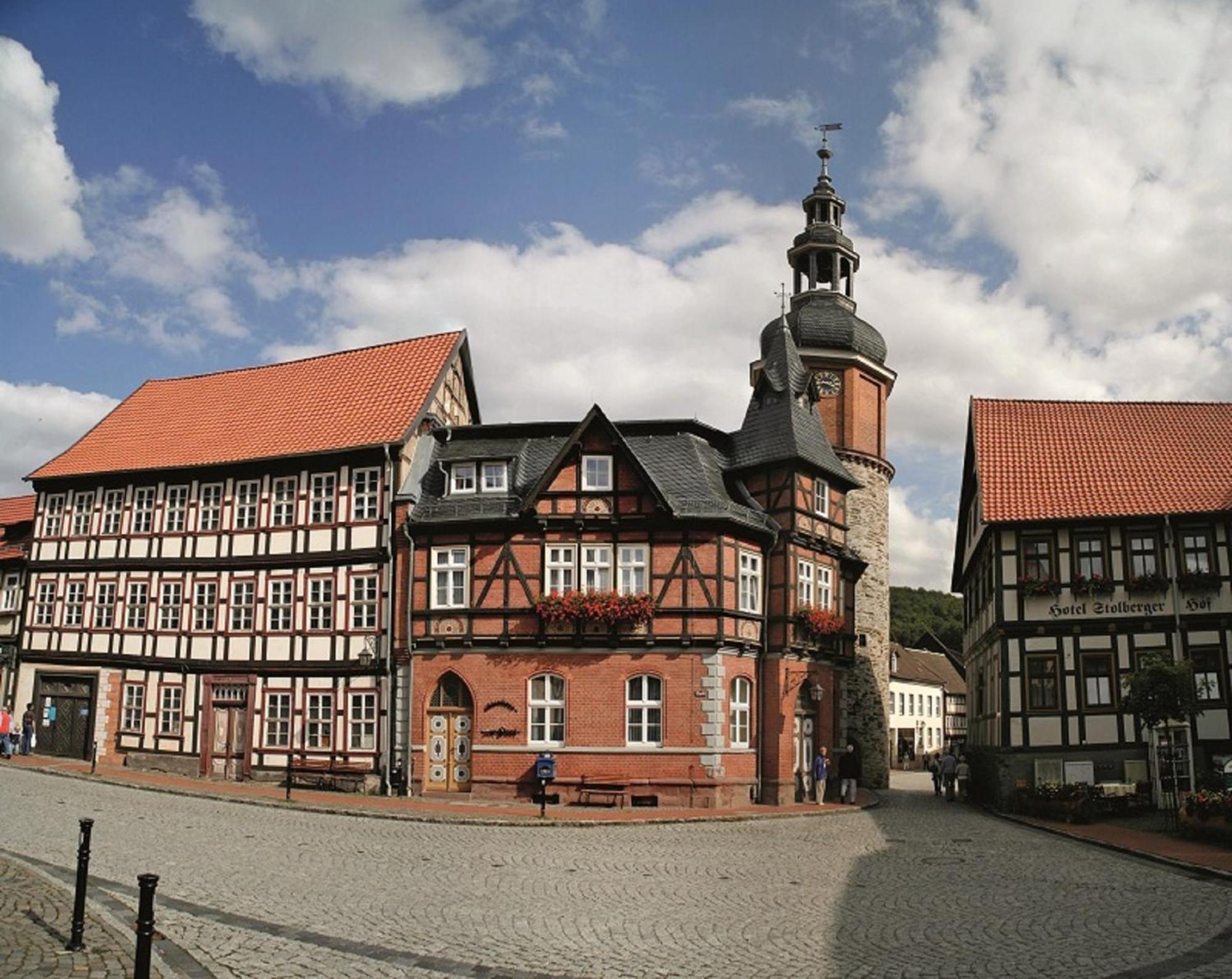 Hotel Zum Kanzler Stolberg i. Harz Exterior foto