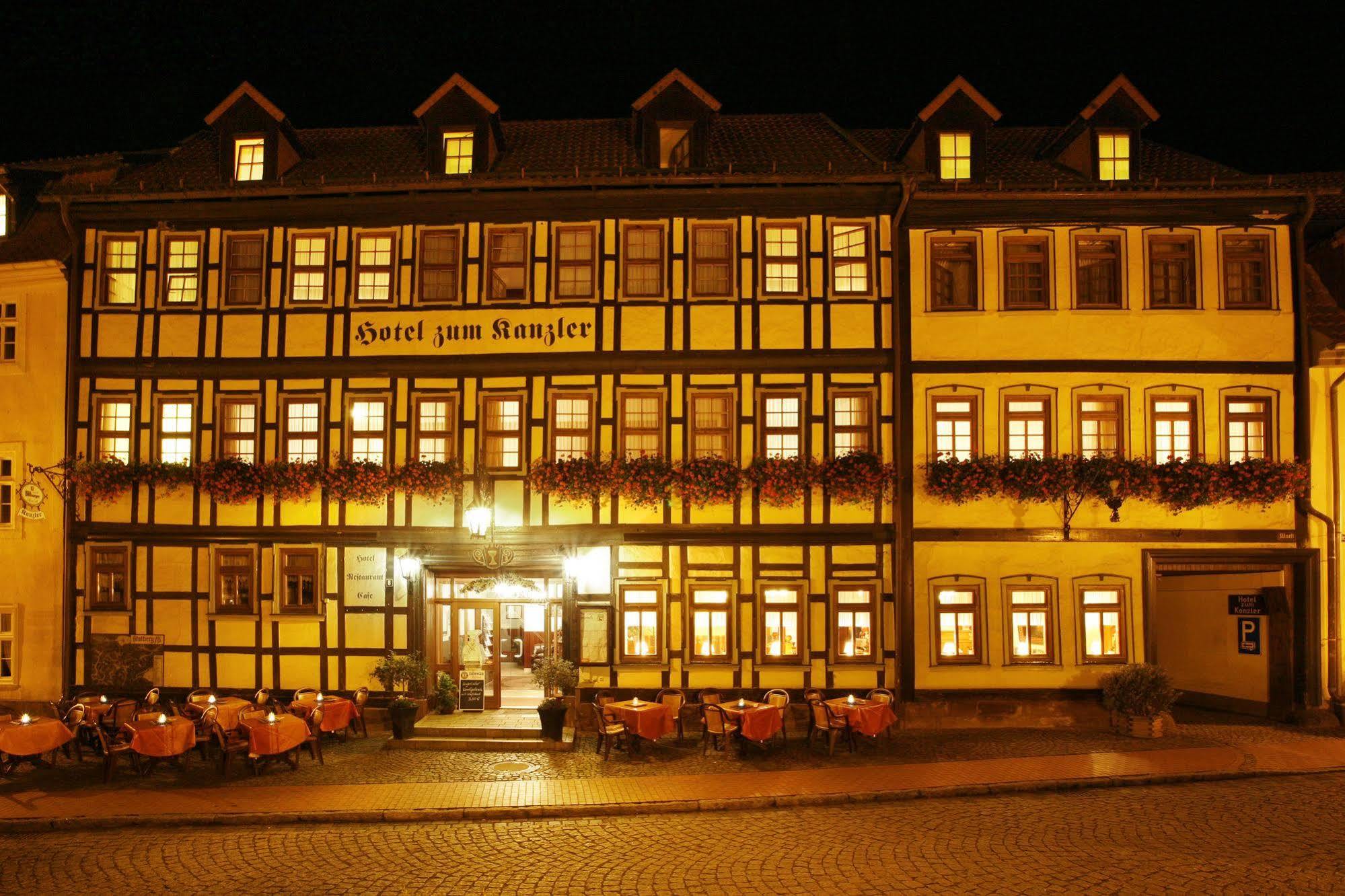 Hotel Zum Kanzler Stolberg i. Harz Exterior foto