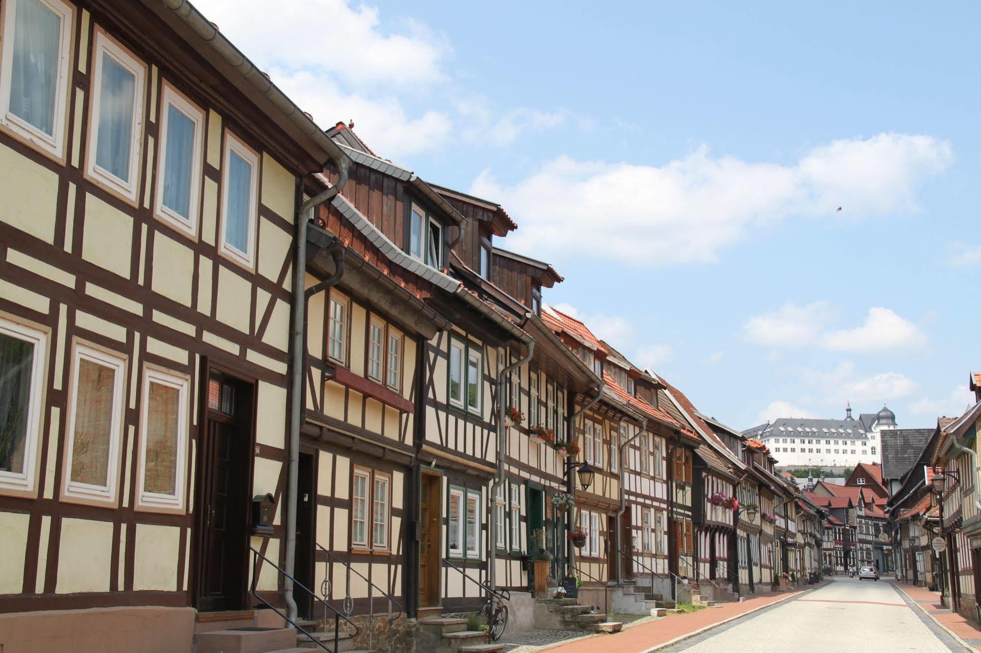Hotel Zum Kanzler Stolberg i. Harz Exterior foto
