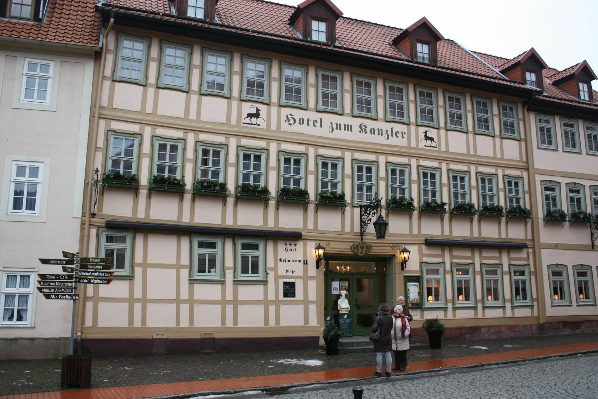 Hotel Zum Kanzler Stolberg i. Harz Exterior foto