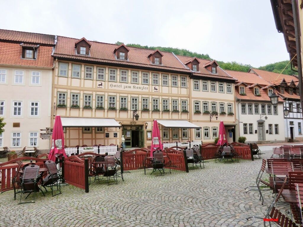 Hotel Zum Kanzler Stolberg i. Harz Exterior foto